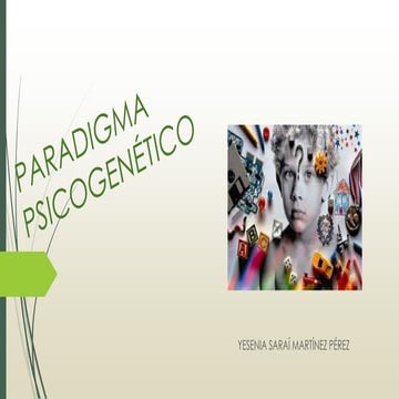 Pradigma psicogenetico y