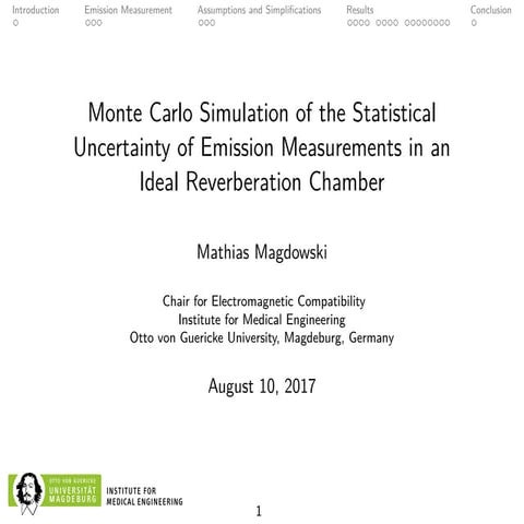 Calculation of conversion factors for the RVC method in accordance with ...