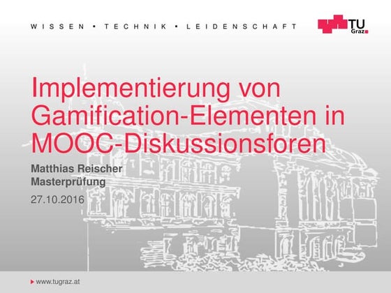 Implementierung von Gamification-Elementen in MOOC-Diskussionsforen
