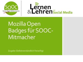 Mozilla Badges für den SOOC