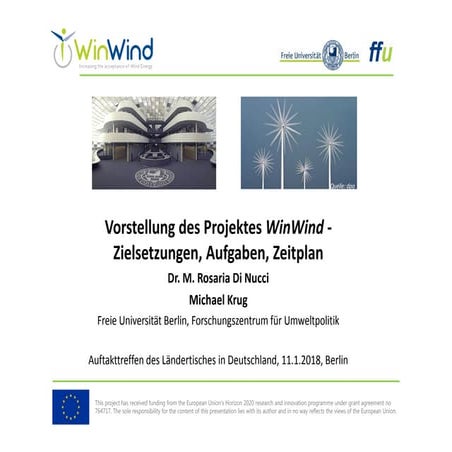Praesentation Vorstellung WinWind Projekt (GERMAN) | PDF