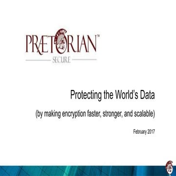 Praetorian secure encryption_services_overview