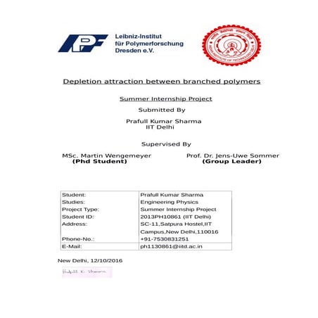 Depletion attraction between dendrimers