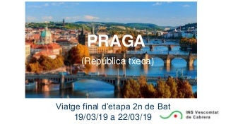 Sortida 2n Batxillerat 