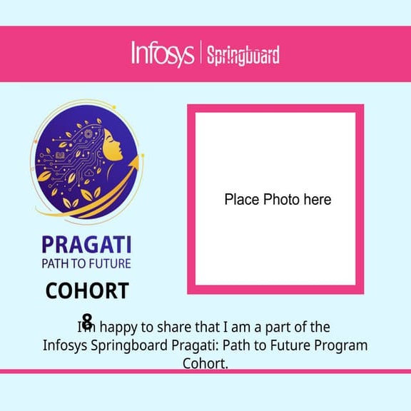 Joining Infosys Springboard Pragati: Path to Future Program Cohort 8 | PPTX