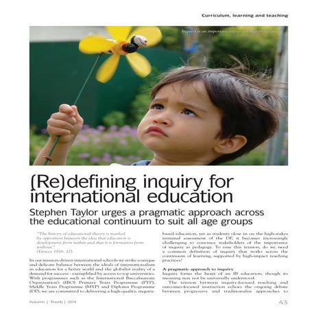 A Pragmatic Approach to Inquiry