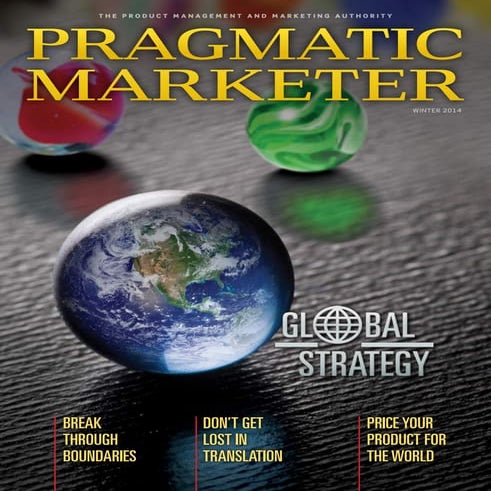 Pragmatic Marketer Winter 2014