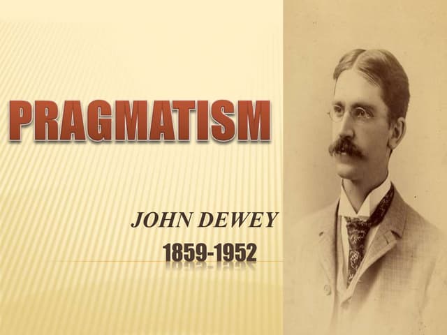 PRAGMATISM