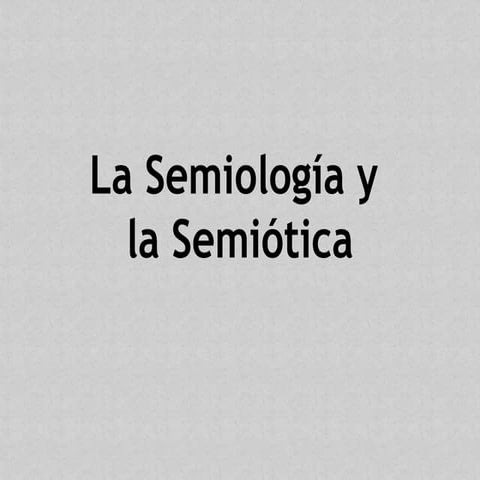 Pragmática y semiótica