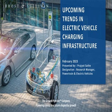 UPCOMING TRENDS IN EV CHARGING INFRASTRUCTURE AND FUTURE OUTLOOK | PDF