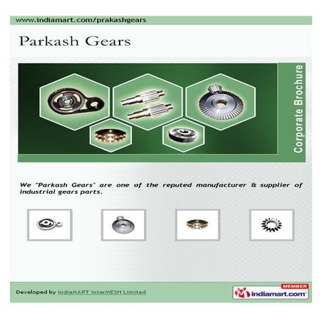 Parkash Gears, Ludhiana, Steel Spur Gears