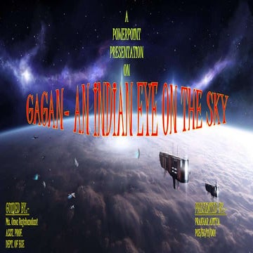 GAGAN (GPS Aided Geo Augmented Navigation)