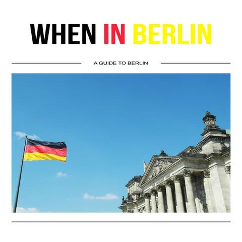 Curso/CTR Reisejournalismus: When in Berlin