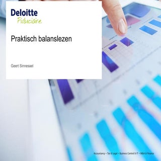 Praktisch balanslezen voor beginners