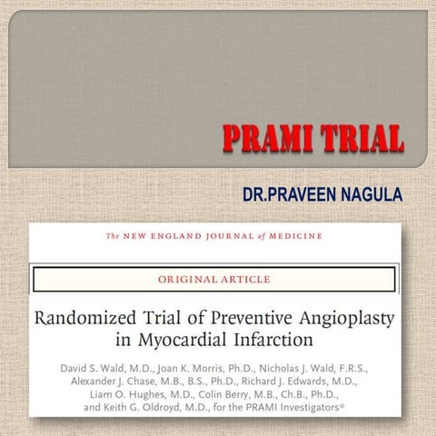 Prami trial | PPTX