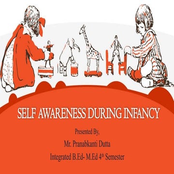 SELF AWARENESS DURING INFANCY by Pranabkanti Dutta