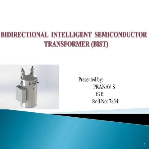 bi directional intelligent semiconductor transformer P