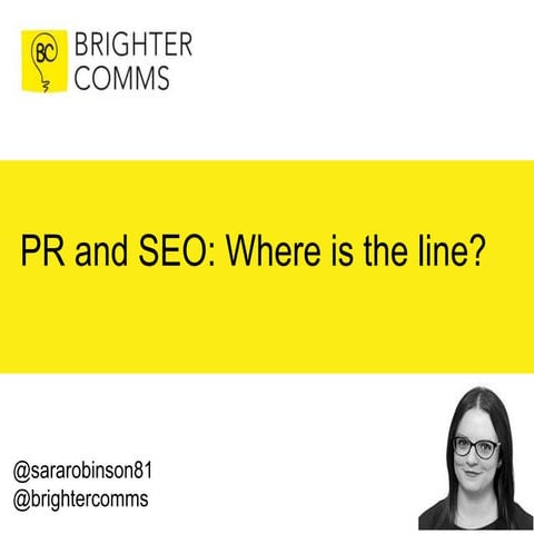 PR and SEO in 2017: Where is the line?