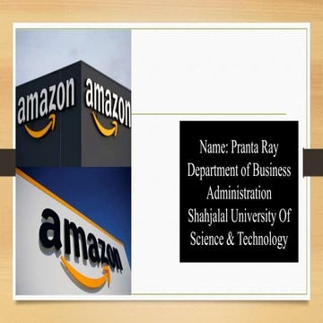 Presentation on Amazon
