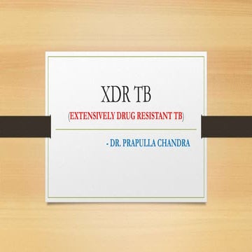 XDR TB