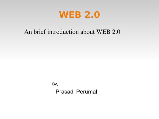 Web 2.0