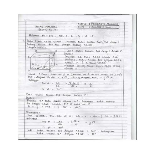 soal dan pembahasan bangun ruang