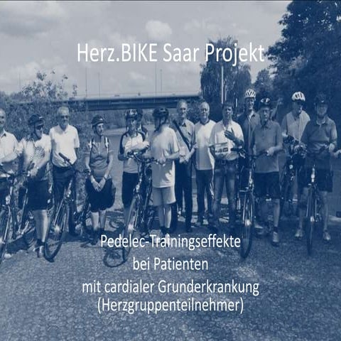 Erste Ergebnisse des Herz.BIKE Saar-Projekts (erstes Halbjahr 2015)