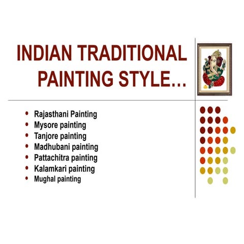 indian traditional painting styles
