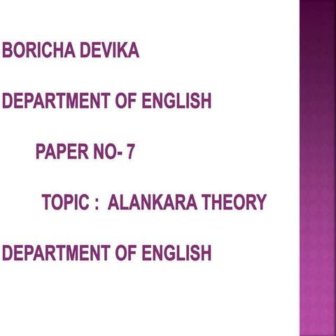 paper no: 7 literary criticism western and Indian poet(2)