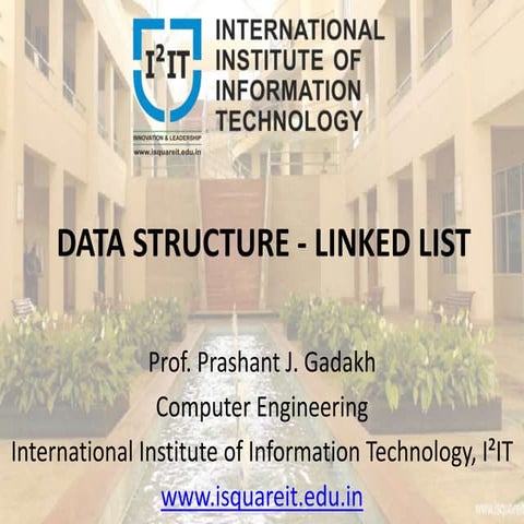 Data Structure - Linked List | PPT