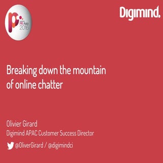 Breaking down the mountain of onlin...