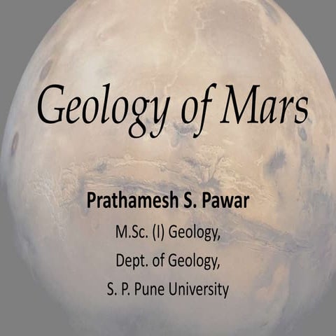 Geology of Mars Presentation
