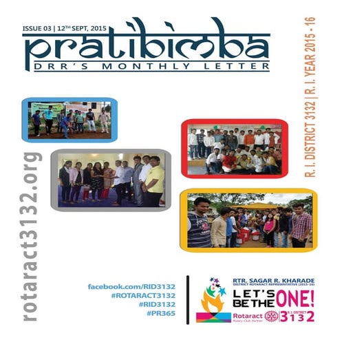 RID 3132 DML Pratibimba, Issue 3