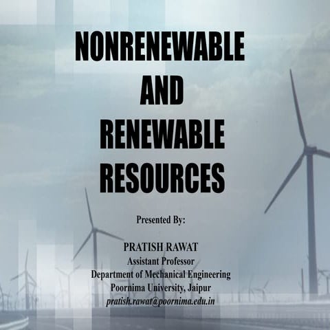 Renewable Energy Sources