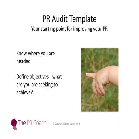 PR audit template