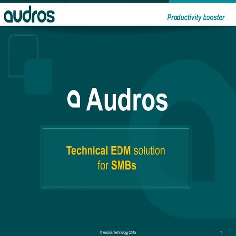 Software Audros | Dedicado à Gestão Documental | Apresentação