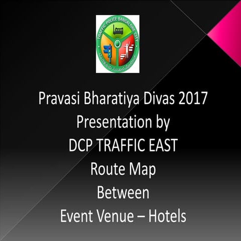 Pravasi Bharatiya Divas 2017 Route map.pdf