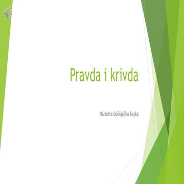 Pravda i krivda | PPT