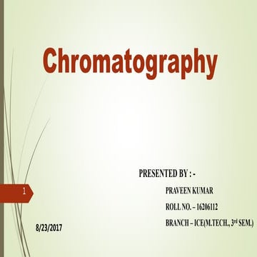 chromatograpgy