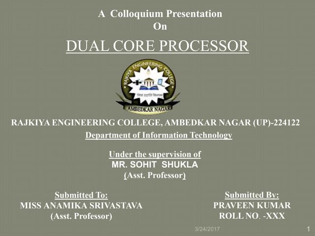 Dual-core processor