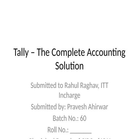 Pravesh_Ahirwar_Tally_Presentation.pptxutjf