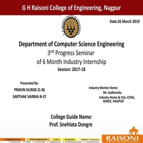 network implementation in College