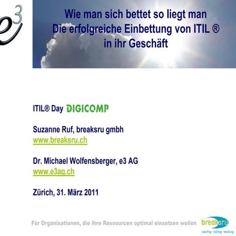 Praxis-Workshop: Wie man sich bettet, so liegt man - die erfolgreiche Einbett...