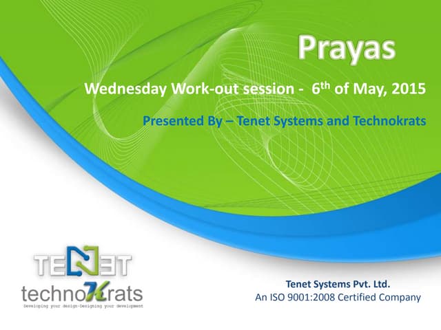 Prayas on Prayas 06 th of May