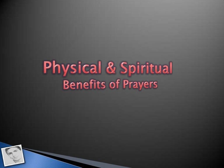 Benefits of Prayer