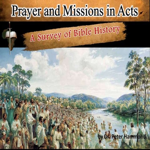 Prayer and Missions in Acts