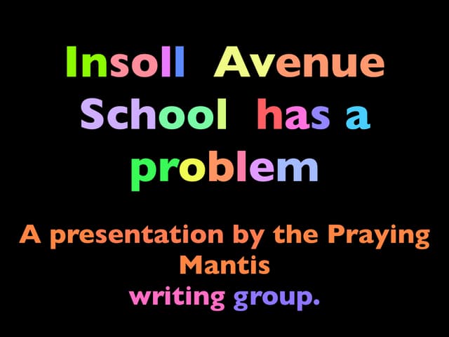Praying Mantis Keynote