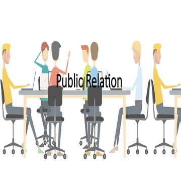 Public Relation for First Year Bachelor of Commerce