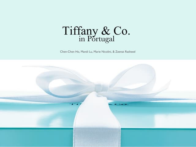 Tiffany & Co (PR Plan)