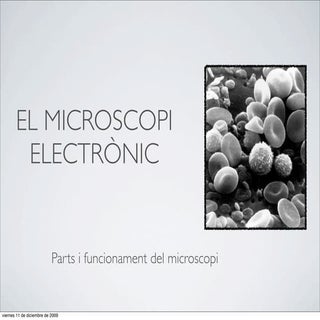 34. El microscopi electrònic